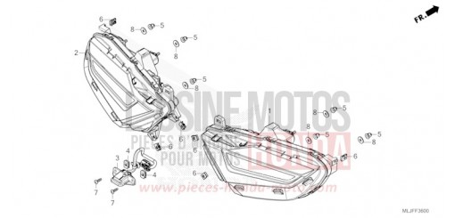 FEUX COMBINES ARRIERE GL1800BDS de 2025
